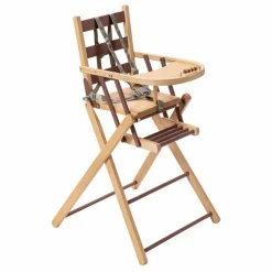 Combelle Chaise haute extra-pliante Sarah | Vieux Rose Online