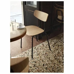 Vitra Chaises, Tabourets, Bancs|Chaise Moca - piètement noir - Jasper Morrison |