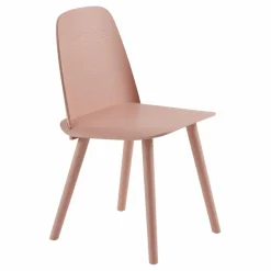 Muuto Chaise Nerd | Rose pâle Outlet