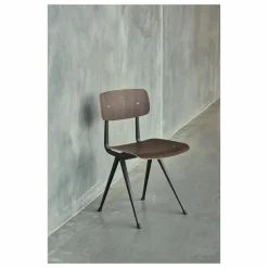 Hay Chaises, Tabourets, Bancs|Chaise Result en chêne fumé - Réedition Friso Kramer & Wim Rietveld |