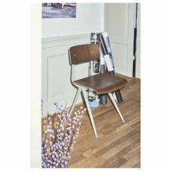 Hay Chaises, Tabourets, Bancs|Chaise Result en chêne fumé - Réedition Friso Kramer & Wim Rietveld |