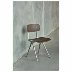 Hay Chaises, Tabourets, Bancs|Chaise Result en chêne fumé - Réedition Friso Kramer & Wim Rietveld |