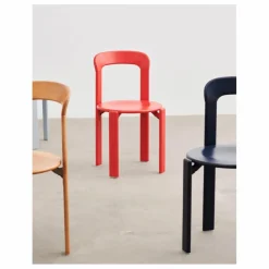 Hay Chaise Rey en bois laqué - Bruno Rey | Rouge Best