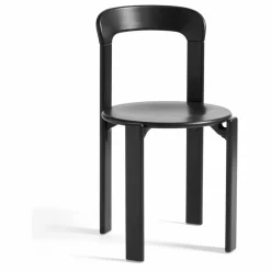 Online Hay Chaise Rey en bois laqué - Bruno Rey | Noir