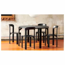 Online Hay Chaise Rey en bois laqué - Bruno Rey | Noir