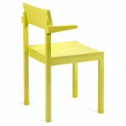 Sale Valerie Objects Chaise Silent avec accoudoirs - Big Game | Jaune