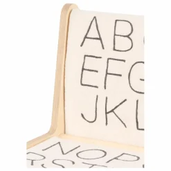 Lorena Canals Chaise Sillita en bouleau déhoussable | Ecru Outlet