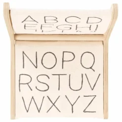 Lorena Canals Chaise Sillita en bouleau déhoussable | Ecru Outlet