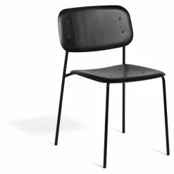 Hay Chaise Soft edge en bois | Noir Outlet