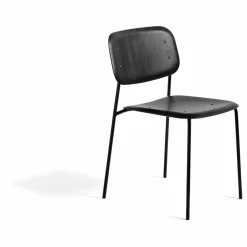 Hay Chaise Soft edge en bois | Noir Outlet