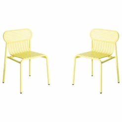 Petite friture Chaise Week-end - Lot de 2 | Jaune Hot