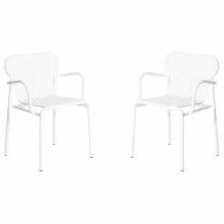 Petite friture Mobilier De Jardin|Chaise Week-end avec accoudoirs - Set de 2 |