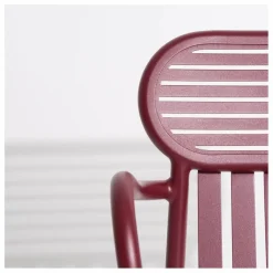 Discount Petite friture Chaise Week-end avec accoudoirs - Set de 2 | Bordeaux