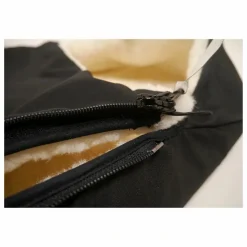 Kaiser Chancelière en peau d'agneau blanche Premium | Noir Hot