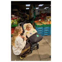 New BINIBAMBA Chancelière universelle en peau d'agneau - x Bobo Choses Multicolore