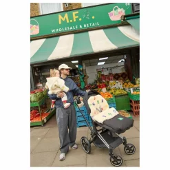 New BINIBAMBA Chancelière universelle en peau d'agneau - x Bobo Choses Multicolore