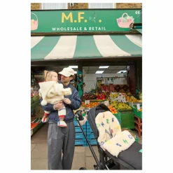 New BINIBAMBA Chancelière universelle en peau d'agneau - x Bobo Choses Multicolore