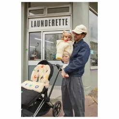 New BINIBAMBA Chancelière universelle en peau d'agneau - x Bobo Choses Multicolore