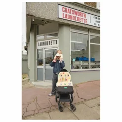 New BINIBAMBA Chancelière universelle en peau d'agneau - x Bobo Choses Multicolore