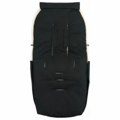 BINIBAMBA Chancelieres|Cadeau De Naissance|Chancelière universelle harnais fixe en peau d'agneau |