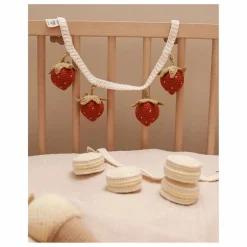 Patti Oslo Chaîne pour poussette Fraise | Rouge Best