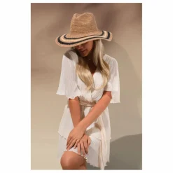 New Camalya Chapeau Barbara Raphia | Noir