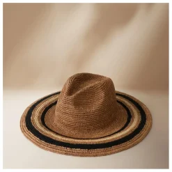 New Camalya Chapeau Barbara Raphia | Noir