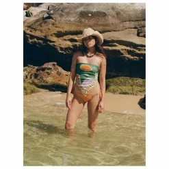 Femme Soleil Soleil Bonnets, Chapeaux|Chapeau Cassidy Clove Raphia |