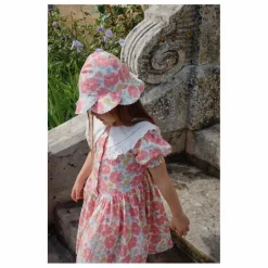 Online Konges Sløjd Chapeau Cœur Scallop Coton Bio | Rose