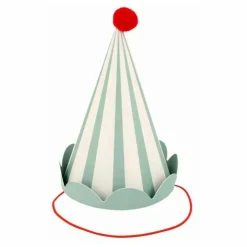 Clearance Meri Meri Chapeaux d'anniversaire Animal Friends - Set de 8 Multicolore