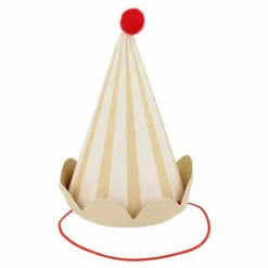 Clearance Meri Meri Chapeaux d'anniversaire Animal Friends - Set de 8 Multicolore