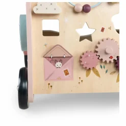 Moulin Roty Chariot de marche d'activités Après la pluie Multicolore Discount