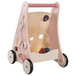 Moulin Roty Chariot de marche d'activités Après la pluie Multicolore Discount