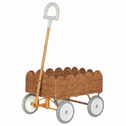 Enfant Olli Ella Chariot en rotin Petal