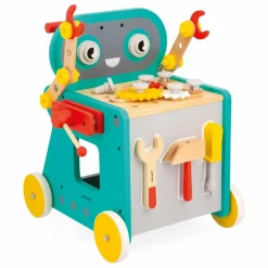 Online Janod Chariot Robot Brico'Kids Multicolore