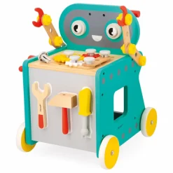 Online Janod Chariot Robot Brico'Kids Multicolore