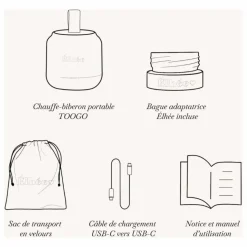 Elhée Chauffe-biberon nomade Toogo |