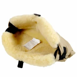 Kaiser Chauffe-mains Big double en peau d'agneau | Noir Discount