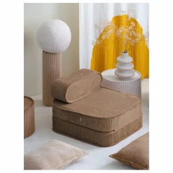 Enfant Wigiwama Chaises Enfant|Chauffeuse en velours côtelé |