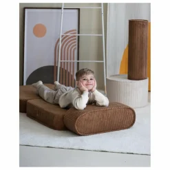 Enfant Wigiwama Chaises Enfant|Chauffeuse en velours côtelé |