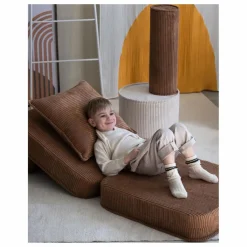 Enfant Wigiwama Chaises Enfant|Chauffeuse en velours côtelé |