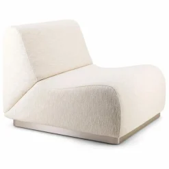 The Socialite Family Chauffeuse modulable Rotondo en tissu tramé |