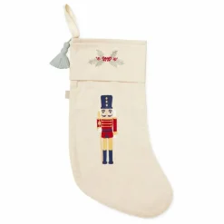 Cam Cam Chaussette de Noël Nutcracker Beige