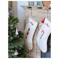 Cam Cam Chaussette de Noël Nutcracker Beige