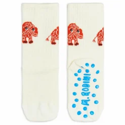 Enfant Mini Rodini Nuit, Sous-Vêtements|Nuit, Sous-Vêtements|Chaussettes Anti-Dérapantes Mammouth Coton Bio |