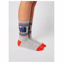 New Bobo Choses Chaussettes Chien Coton Bio | Gris chiné