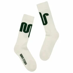 Sale Main Story Chaussettes Coton Bio | Blanc