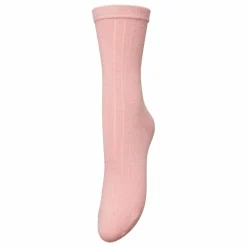 Online Becksöndergaard Chaussettes Côtelés Glitter | Rose