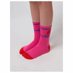 Bobo Choses Chaussettes Cœur Coton Bio | Rose fuschia New