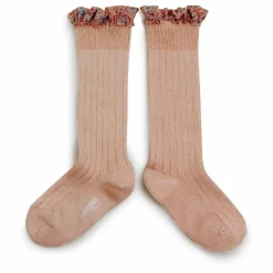 Outlet Collégien Chaussettes Elisabeth | Vieux Rose
